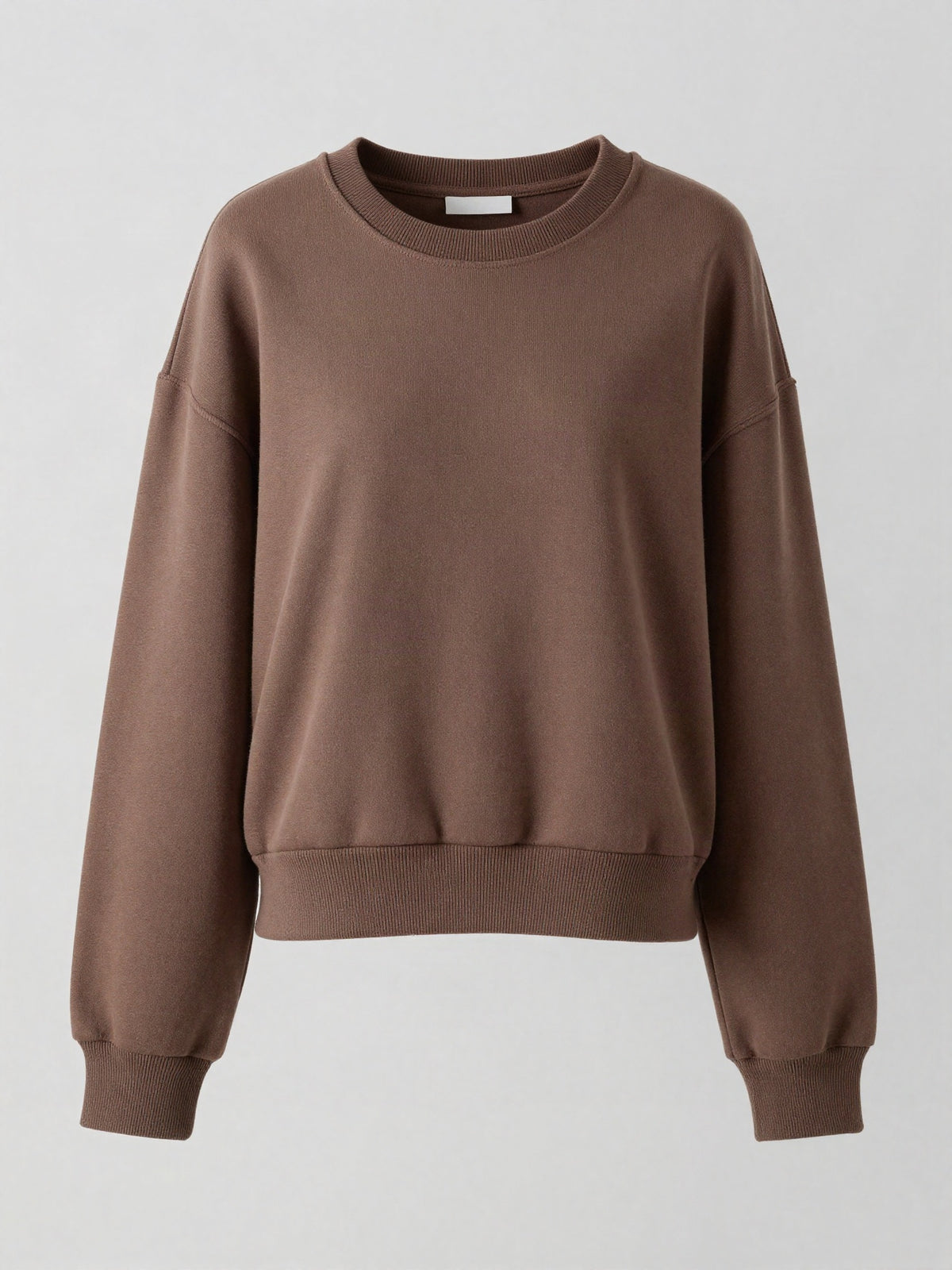 Vethanne - Cropped Sweatshirt with Dropped Shoulders